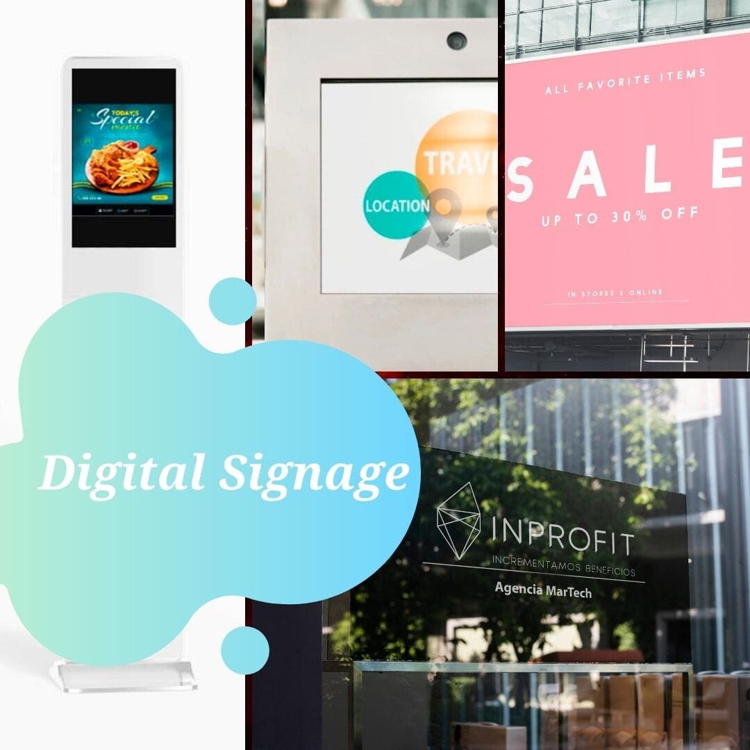 Digital signage: Pantallas interactivas como marketing visual